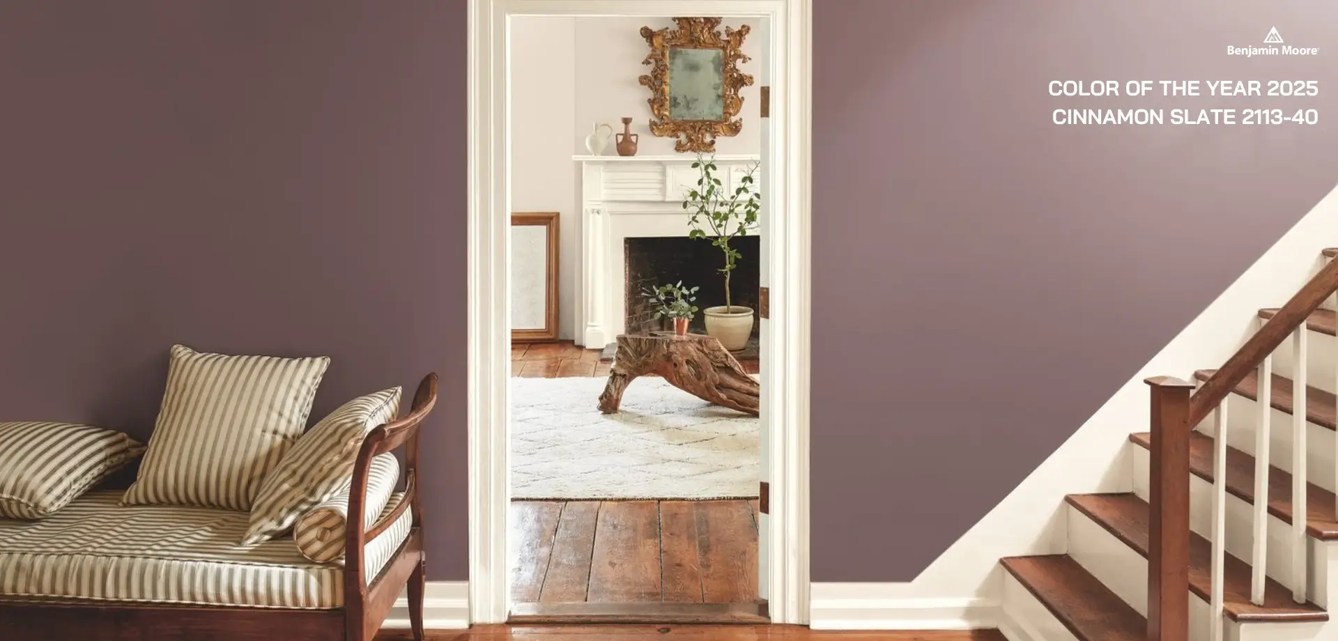 Wallauer benjamin moore color of the year cinnamon slate-2