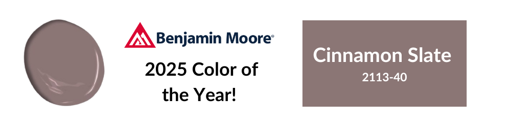 Benjamin Moore's 2025 color of the year! 